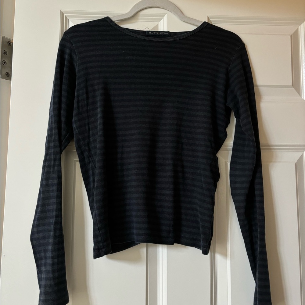 Brandy Melville striped long sleeve top